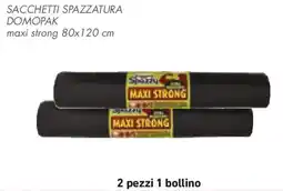 Conad Sacchetti spazzatura domopak offerta