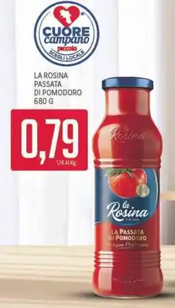 Supermercati Piccolo La rosina passata di pomodoro offerta
