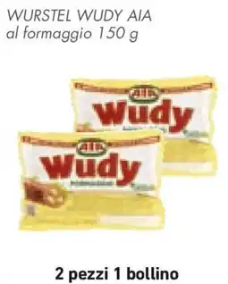 Conad Wurstel wudy aia al formaggio offerta