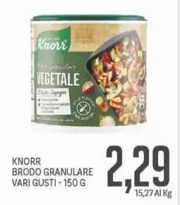 Supermercati Piccolo Knorr brodo granulare offerta