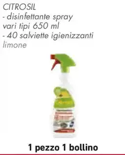 Conad CITROSIL disinfettante spray offerta