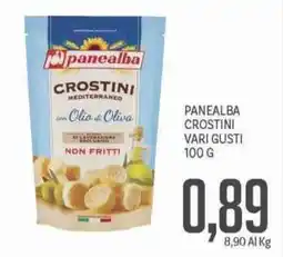Supermercati Piccolo Panealba crostini offerta