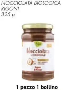 Conad Nocciolata biologica RIGONI offerta