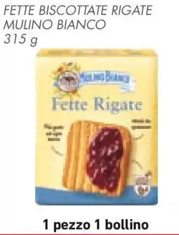 Conad Fette biscottate rigate MULINO BIANCO offerta