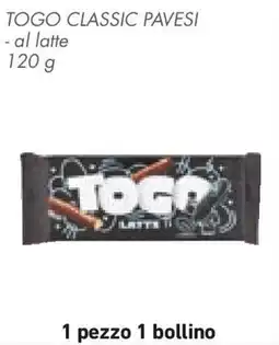 Conad Togo classic pavesi al latte offerta