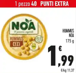 Conad Hummus NOA offerta
