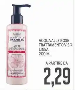 Supermercati Piccolo Acqua alle rose trattamento viso linea offerta