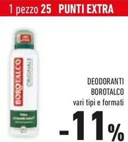 Conad Deodoranti BOROTALCO offerta