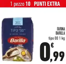 Conad Farina barilla tipo 00 offerta