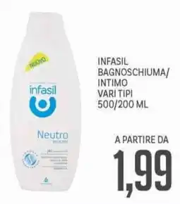 Supermercati Piccolo Infasil bagnoschiuma/ intimo offerta