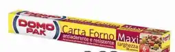 Supermercati Piccolo Domo pak carta forno 6 metri offerta