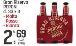 Supermercati Dok Gran Riserva PERONI offerta