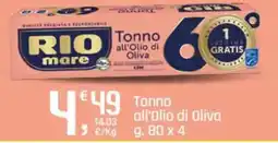 Supermercati Dok Tonno all'Olio di Oliva offerta