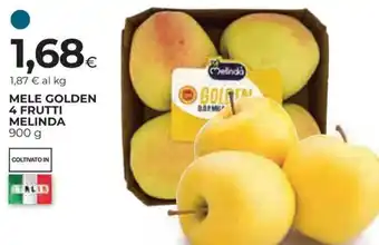 Mele golden 4 frutti MELINDA