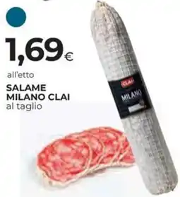 Ipercoop Salame milano CLAI offerta