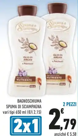 Conad Bagnoschiuma SPUMA DI SCIAMPAGNA offerta