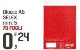 Supermercati Dok Blocco A6 SELEX offerta