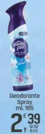 Supermercati Dok Ambi Pur Deodorante Spray offerta
