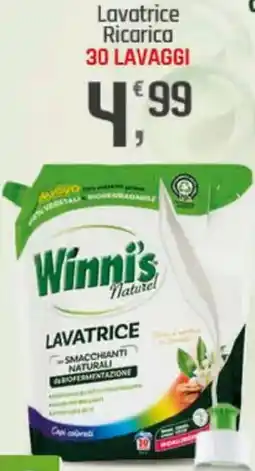 Supermercati Dok Winni's Lavatrice Ricarica offerta
