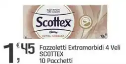 Supermercati Dok Fazzoletti Extramorbidi 4 Veli SCOTTEX offerta