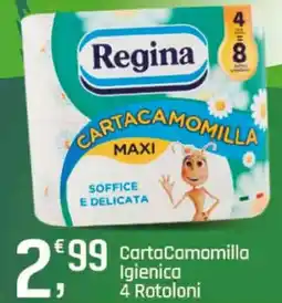 Supermercati Dok CartaCamomilla Igienica offerta