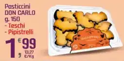 Supermercati Dok Pasticcini don carlo Teschi e Pipistrelli offerta