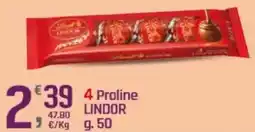 Supermercati Dok 4 Praline LINDOR offerta