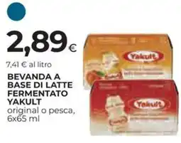 Ipercoop Bevanda a base di latte fermentato YAKULT offerta