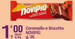 Supermercati Dok Caramello e Biscotto NOVIPIÙ offerta