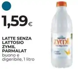 Ipercoop Latte senza lattosio zymil PARMALAT offerta