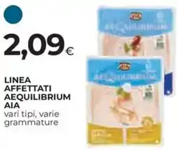 Ipercoop Linea affettati aequilibrium AIA offerta