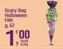 Supermercati Dok Scary Bag Halloween FINI offerta