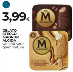 Ipercoop Gelato stecco magnum algida offerta