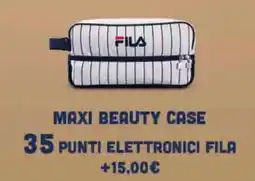 Supermercati Dok Maxi beauty case 35 punti elettronici FILA offerta