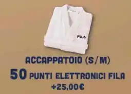 Supermercati Dok Accappatoio (s/m) 50 punti elettronici FILA offerta