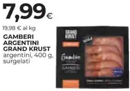 Ipercoop Gamberi argentini GRAND KRUST offerta