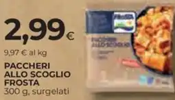 Ipercoop Paccheri allo scoglio FROSTA offerta