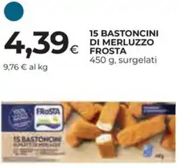 Ipercoop 15 bastoncini di merluzzo FROSTA offerta