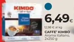 Ipercoop Caffe' KIMBO offerta