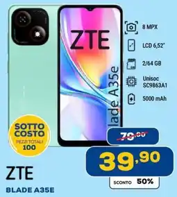 Euronics ZTE BLADE A35E offerta