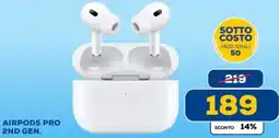 Euronics AIRPODS PRO 2ND GEN. offerta