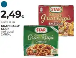 Ipercoop Gran ragu' STAR offerta