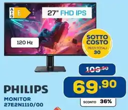 Euronics PHILIPS MONITOR 27E2N1110/00 offerta
