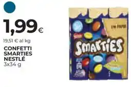 Ipercoop Confetti smarties NESTLÉ offerta