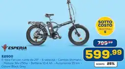Euronics ESPERIA E2500 offerta