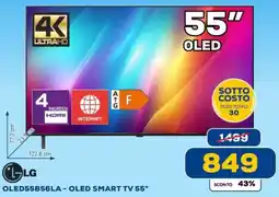 Euronics LG OLED55B56LA - OLED SMART TV 55" offerta