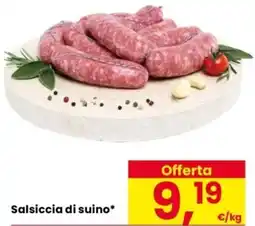 Despar Salsiccia di suino offerta