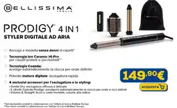 Euronics Bellissima prodigy 4 in 1 styler digitale ad aria offerta