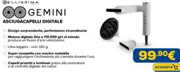 Euronics Bellissima gemini asciugacapelli digitale offerta