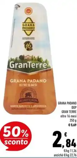 Conad Superstore Grana padano dop GRAN TERRE offerta